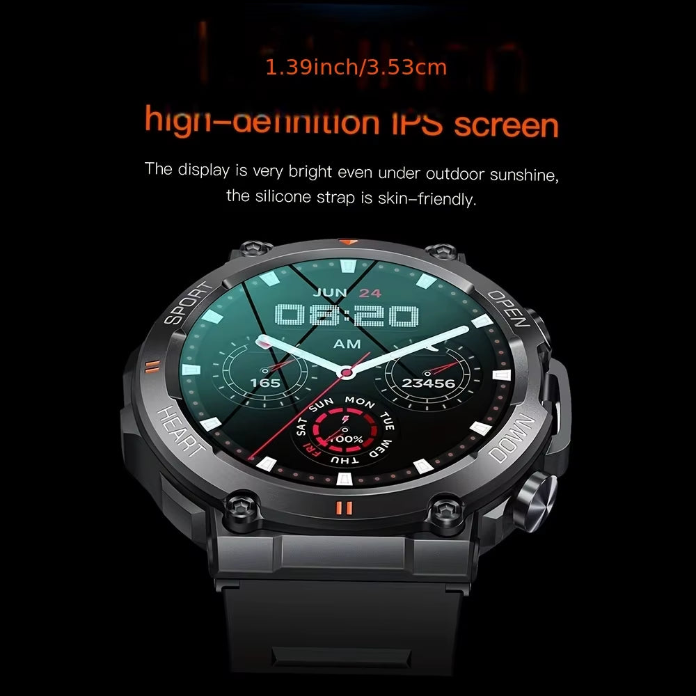 K56Pro Bro-tastic Watch: Your New BFF for Heart Beats, Sweat & Super Long Naps with a Fancy Screen!